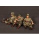 1/35 US Army Airbornes and Sgt. on Rest (3 figures)