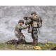 1/35 US Army Major and First Sergeant Airborne, D-Days 1944 (2 figures)