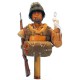 200mm WWII US 101st Abn Div Bust