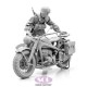 1/16 WWII German KS750 with Trooper