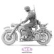 1/16 WWII German KS750 with Rider