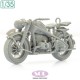 1/35 WWII German Motorcycle KS750