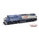 HO Scale 16.5mm QR 1550 Class Diesel Locomotives - Blue #1565 Alva G Lee
