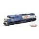 HO Scale 12mm QR 1550 Class Diesel Locomotives - Blue #1558D C.1989-98
