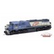 HO Scale 12mm Queensland Rail High Nose QR Blue #2410 Locomotives 1977-90 w/Sound