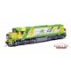 HO Scale 16.5mm Queensland Rail Bicentennial Livery High Nose #2401 1988-99 w/Sound