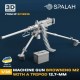 1/35 Machine Gun Caliber 12.7-mm Browning M2 with a Tripod 