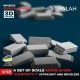 1/72 ERA ''Contact-1'' Straight and Beveled (320pcs)