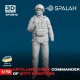 1/72 Artillery Crew Commander of M777 Howitzer 
