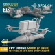 1/35 FPV Drone Mark (7inch) with Battery and Suspension (5pcs)