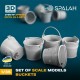 1/35 Buckets (5pcs)