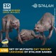 1/35 Mutant 'Cat Bayun' from the 'STALKER' game universe&quot; (3pcs)