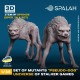 1/35 Mutant 'Pseudo-Dog' from the 'STALKER' game universe&quot; (2pcs)