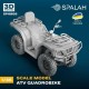 1/35 ATV Quadrobike 