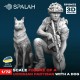 1/72 Ukraininan Partisan with a Dog 