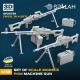 1/35 PKM Machine Gun (3pcs)