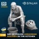 1/35 Ukrainian Soldier in the Kitchen with Potatoes Bag and Pot