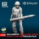 1/72 Soldier of Artillery Crew with a 100-mm Projectile 