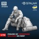1/72 Ukrainian Soldier on Rest