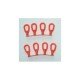 1/35 Tow Cable Ends for BMP-1/2/3, BTR-70/80 Type 1 (8pcs)