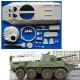 1/35 Russian/Venezuelan 2S23 Nona-SVK 120mm SPG Conversion for Trumpeter #01595 BTR-80A