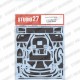 1/24 AMG GT3 Carbon Decal for Tamiya kits
