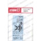 1/12 YZF-R1M TECH21 Dress Up Decal for Tamiya kits