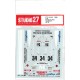 1/24 Porsche 962C "Almeras" 1989 LM (LeMans) Decals