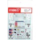 1/24 Ford Focus RS Flag/RS New Zealand and Great Britain #17 2001 Decals