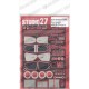 1/24 91CV Upgrade Parts for Hasegawa kits
