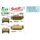 Decal for 1/16 StuG III, Italy # 1 - Panzer Abteilung 103 & 115 1943