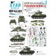 1/35 Decals for US 37th Tank Battalion Sherman Command Tank Thunderbolt V / VI / VII