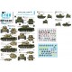 Decals for 1/35 WWII Finnish Tanks (5) - KV-1 m/1942, KV-1E, T-37A, T-38 Amphibious