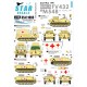 1/35 Decals for British FV432 and M548