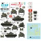 1/35 Decals for US Marines M48A3 Late (Raised Cupola) in Vietnam (1st Tank Battalion)