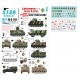 Decals for 1/35 Generic Lebanese Tanks & AFVs Unit Markings Part.6
