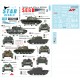 Decals for 1/35 Tanks & AFVs in Bosnia #5 - Serbian (SVK & VRS) T-55A 1992-1995