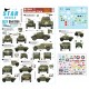 Decals for 1/35 British Armoured Cars - Staghound, Humber SC, White SC, NW Europe & Greece