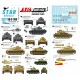 Decals for 1/35 Axis Mix #2 - WWII Romanian Tanks Pz III Ausf N, Pz IV Ausf G/H/J & R-35