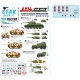 Decals for 1/35 Axis Mix #4 - ROA Vlahos's Liberation Army BA-10M, Hetzer, T-34 m/1941