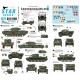 Decals for 1/35 Commonwealth Mix - Korean War Churchill,Jeep,U-Carrier,Cromwell,Dingo SC