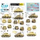 Decals for 1/35 Sherman Mk II in 1942 - British Sherman Tanks in North Africa
