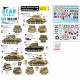 Decals for 1/35 Sherman Mk III in 1943 - British Sherman Tanks in North Africa