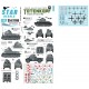 Decals for 1/35 SS-Totenkopf Invasion of France 1940 PzKpfw 35(t) S-35 Somua Panhard 178