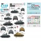 Decals for 1/35 18 Panzer Division #1 1941-43 Pz II A-C and F, Tauch-Pz IV, Pz IV F / F2