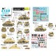 Decals for 1/35 Sherman Mk III. British in North Africa Early Production M4 in Egypt 1942