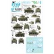 Decals for 1/35 US M5A1 Stuart. 75th-D-Day-Special. Normandy and France in 1944