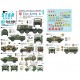 Decals for 1/35 Cro-Army Vol.4. Croatian Wheeled AFVs and Softskins 1991-95