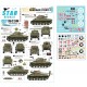 Decals for 1/35 British Sherman Firefly. 75th D-Day Special. Mk IC Hybrid and Mk VC.