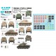 Decals for 1/35 Lebanese Vol.9 - Sherman Firefly & M50 Super Sherman